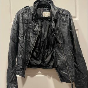Leather jacket